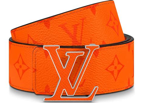 lv orange buckle belt|louis vuitton belt buckle only.